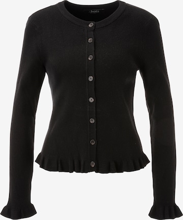 Aniston SELECTED Strickjacke in Schwarz: Vorderseite