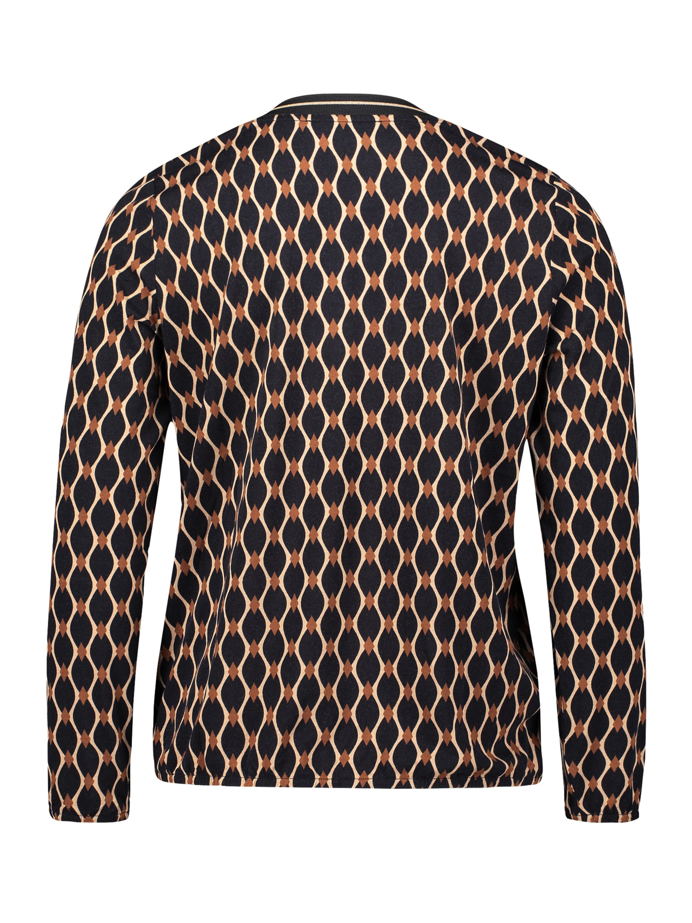 Betty Barclay Blusenshirt mit V-Ausschnitt in Schwarz