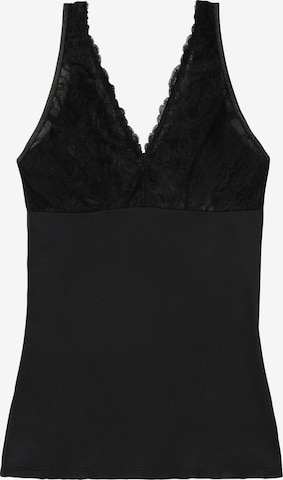 Haut modelant bonprix en noir : devant