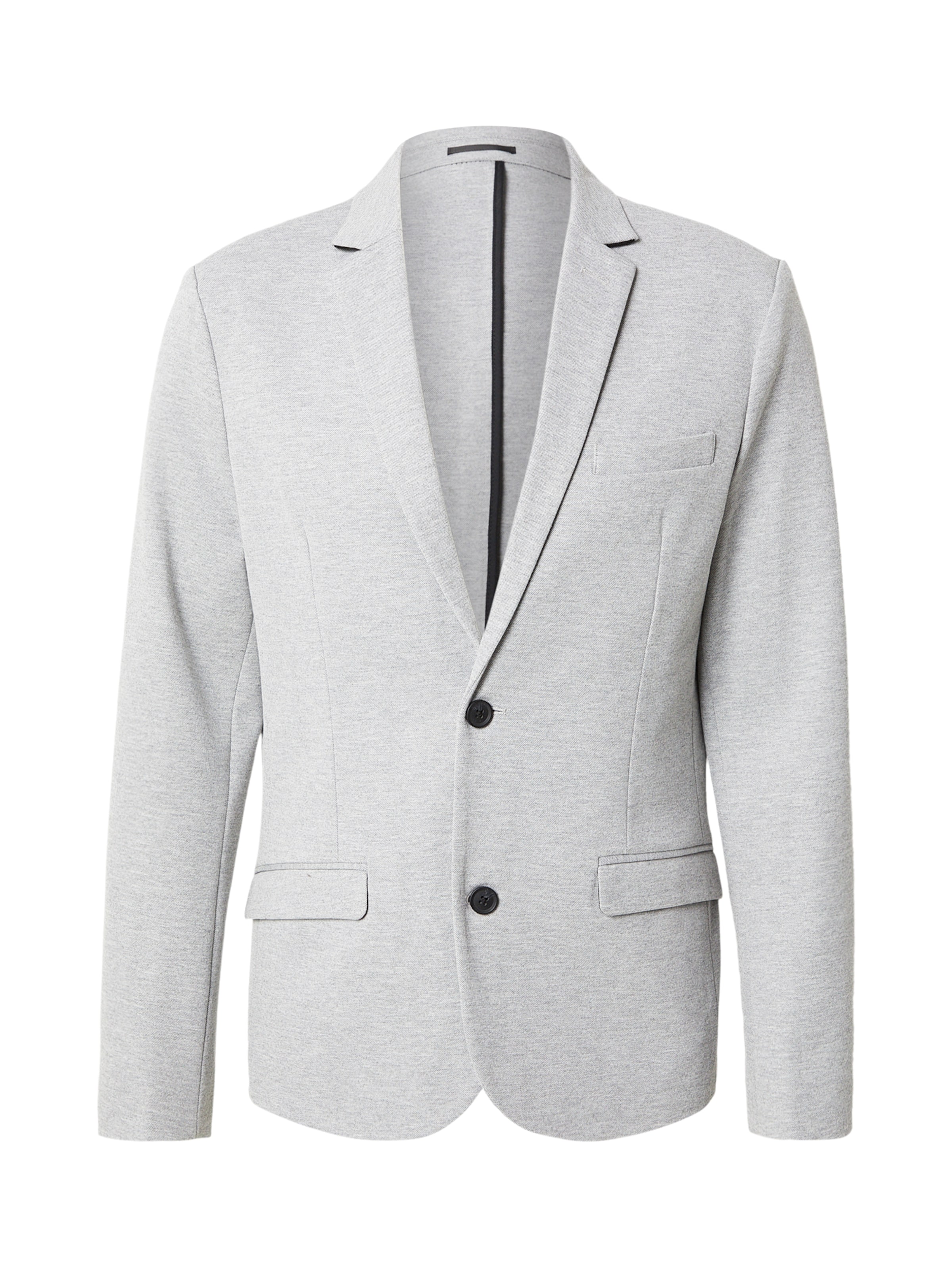 Lindbergh Slim fit Suknjič | siva barva: sprednja stran