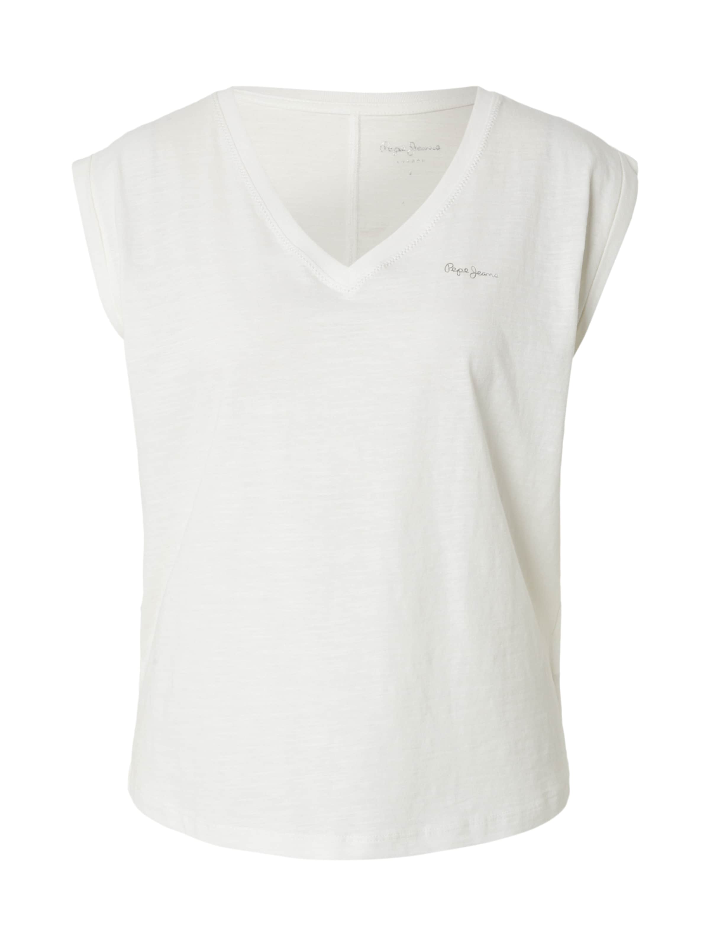 Pepe Jeans Top - fehér: elől