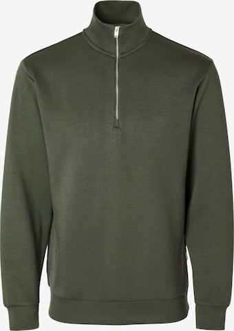 SELECTED Sweatshirt i grøn: forside