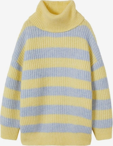 MANGO Pullover 'Lastrumc' i gul: forside