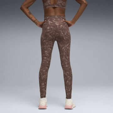 PUMA Skinny Workout Pants 'Cloudspun' in Brown