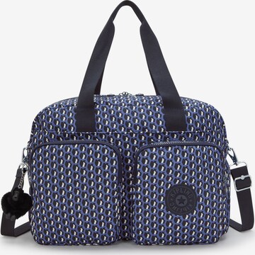 Borsa weekend 'Deffea' di KIPLING in blu: frontale
