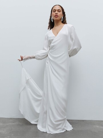 Robe de soirée Fleur by Kaviar Gauche en blanc