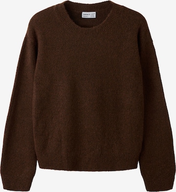 NAME IT Sweater 'NKFOLANSA' in Brown: front