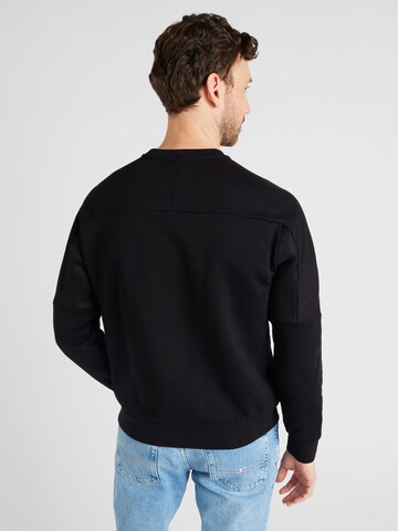 EA7 Emporio Armani Sweatshirt i svart