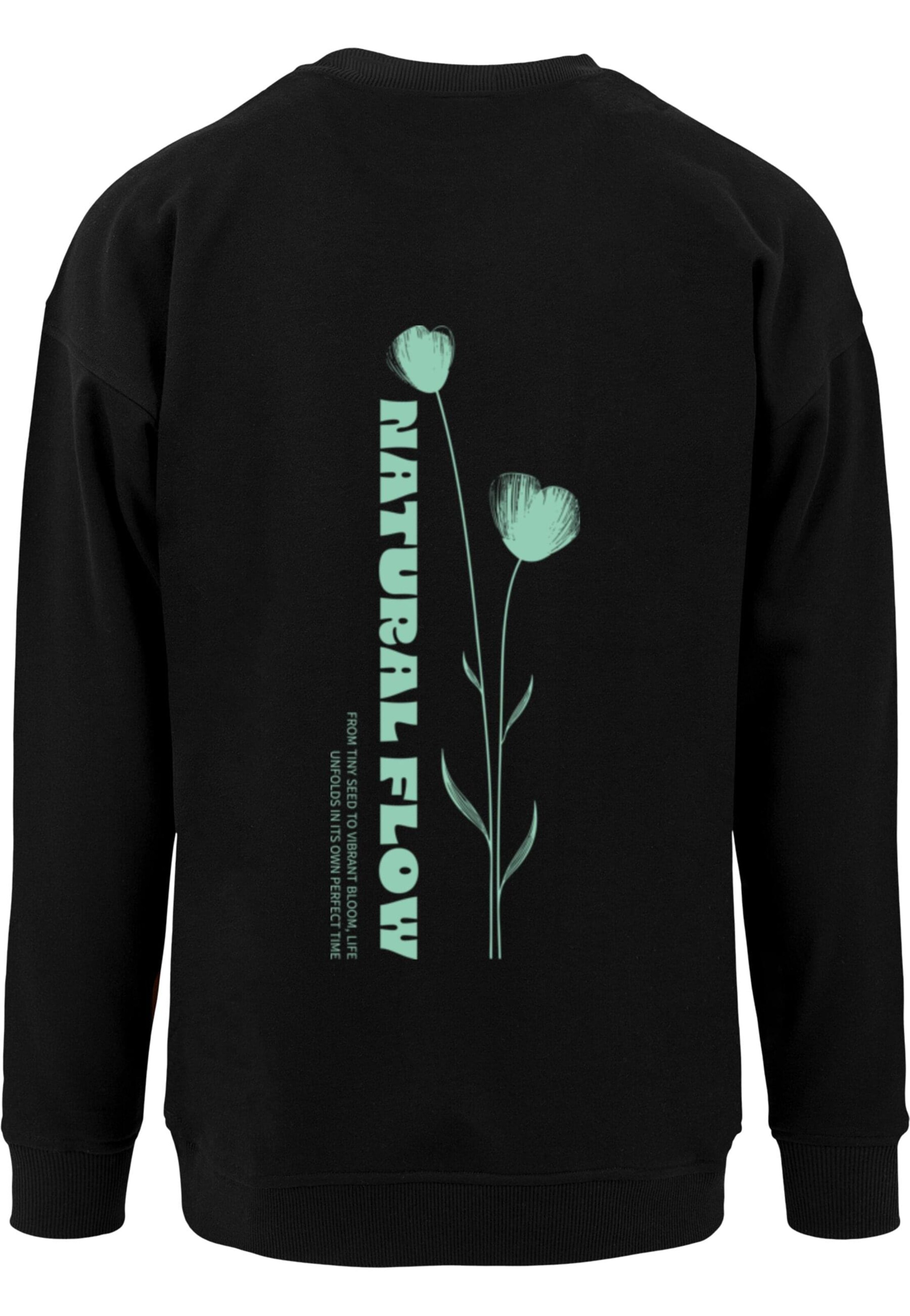 Sweat-shirt 'Natural Flow' Merchcode en noir
