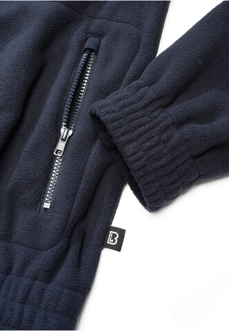 Brandit Fleece Jacket 'Combat' in Blue