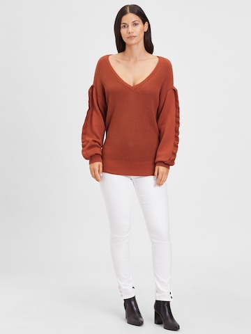 LASCANA Sweter w kolorze czerwony
