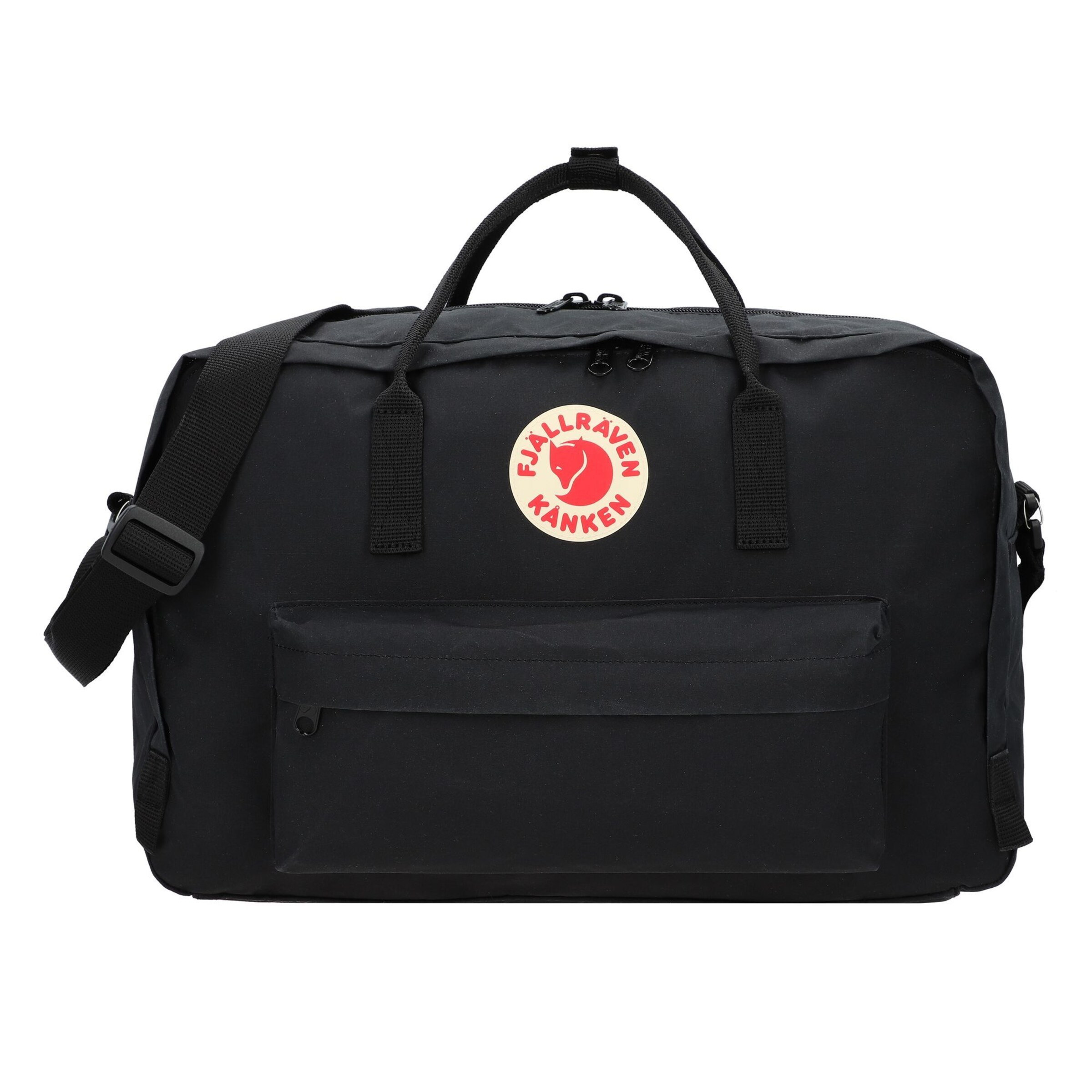 Sac week-end 'Kanken' Fjällräven en noir : devant