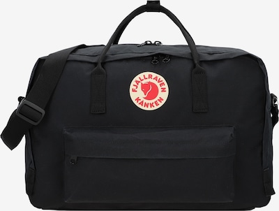 Fjällräven Weekender 'Kanken' in rot / schwarz / weiß, Produktansicht