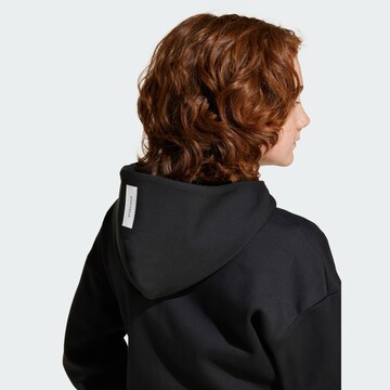 ADIDAS SPORTSWEAR Athletic Zip-Up Hoodie 'Z.N.E.' in Black