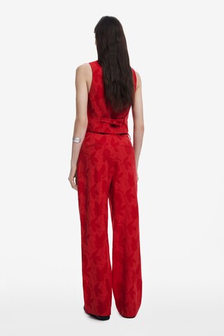 Desigual - Chaleco para traje en rojo