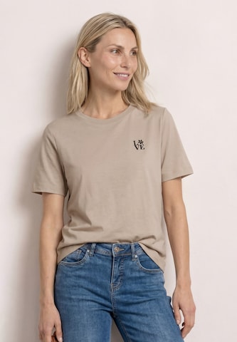STREET ONE Shirt in Beige