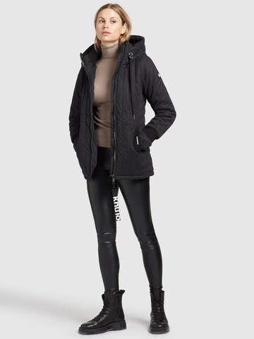 khujo Jacke in Schwarz