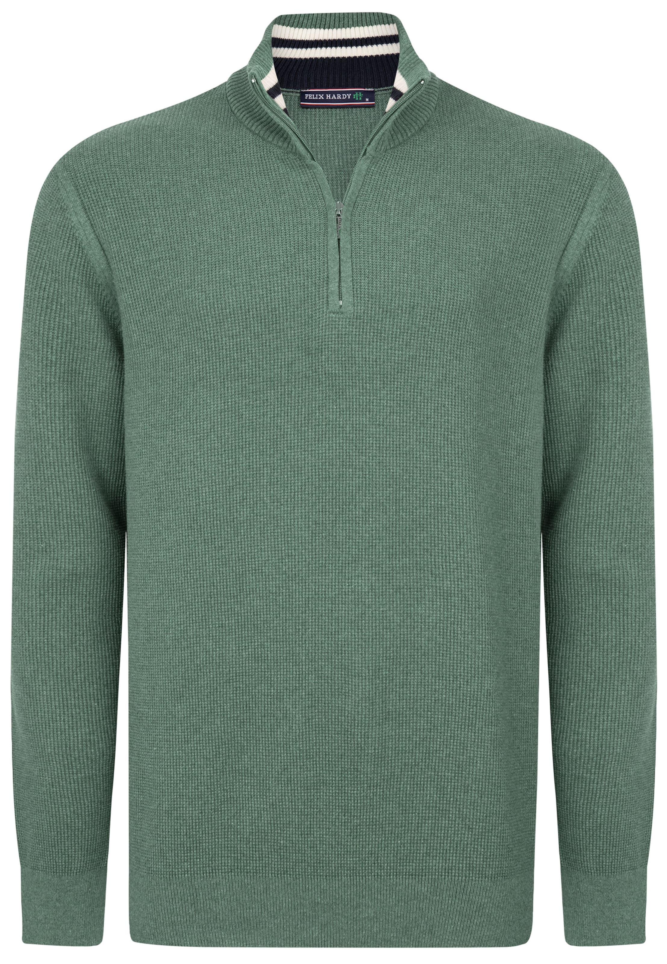 Pull-over Felix Hardy en vert : devant