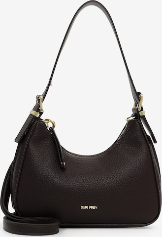 Poche ventrale Suri Frey en bronze : devant