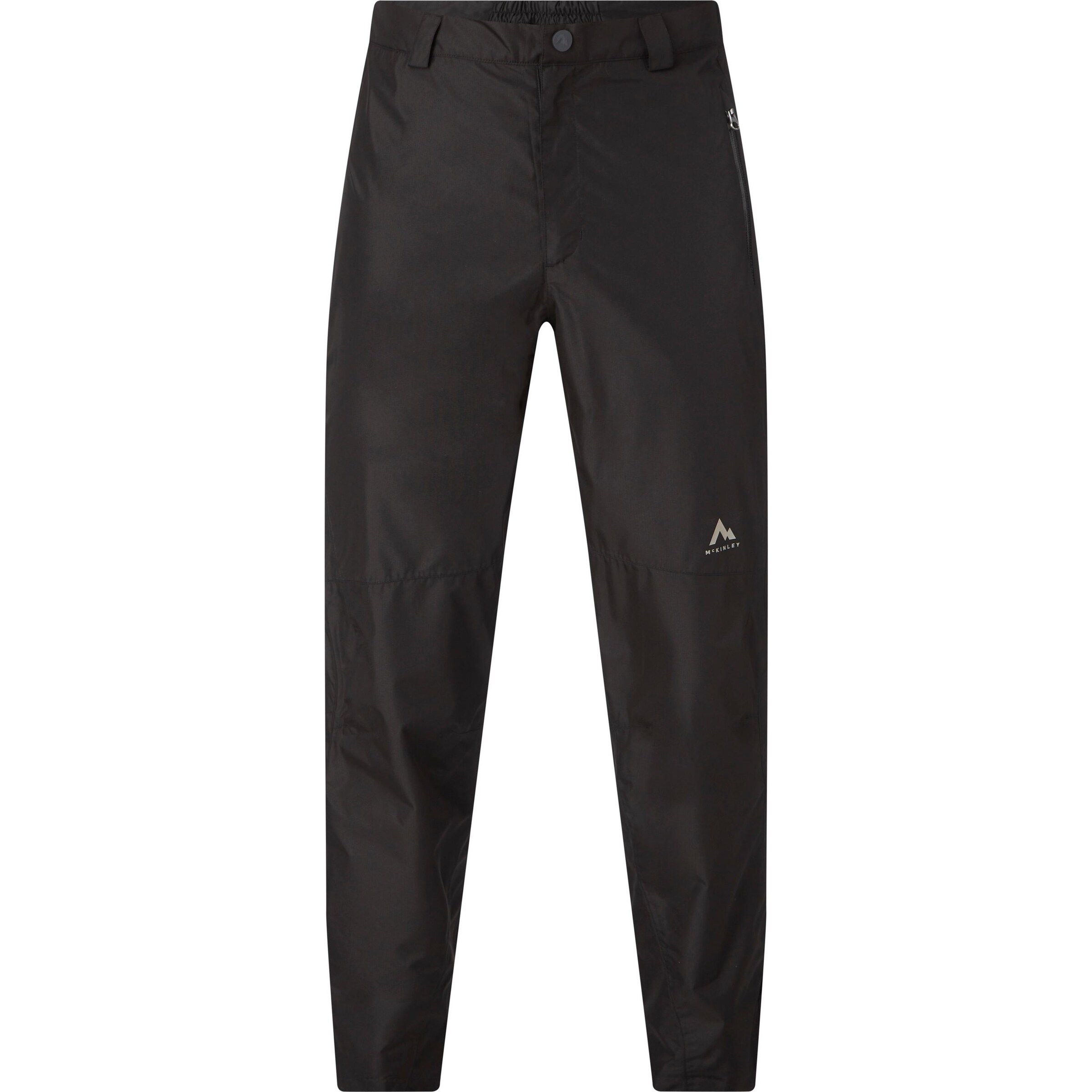 MCKINLEY Regular Workout Pants 'Carlow II' in Black: front