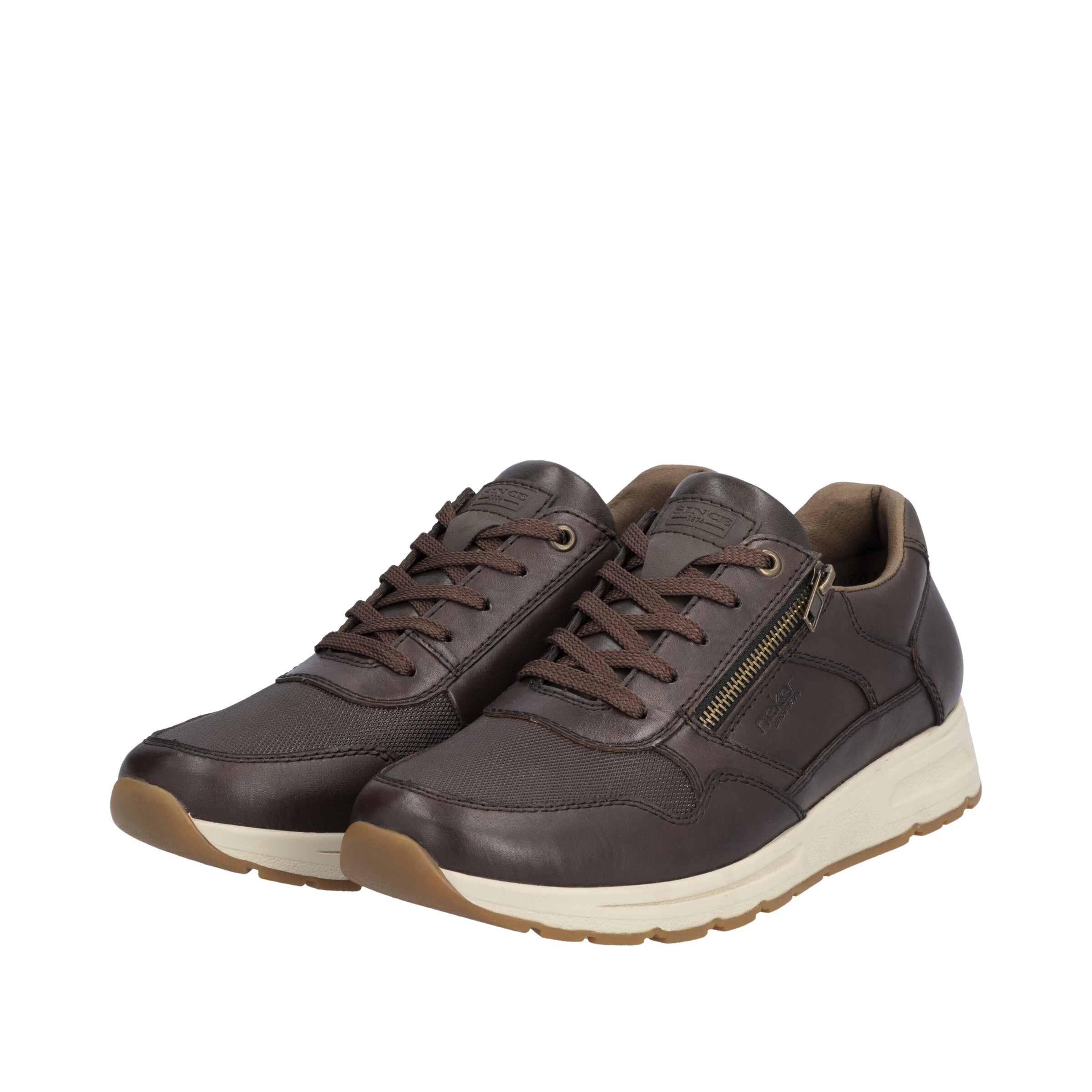 Sneaker bassa 'B0701' di Rieker in marrone