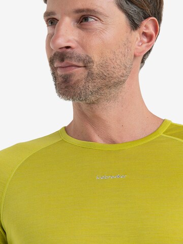 T-Shirt fonctionnel 'ZoneKnit' ICEBREAKER en vert