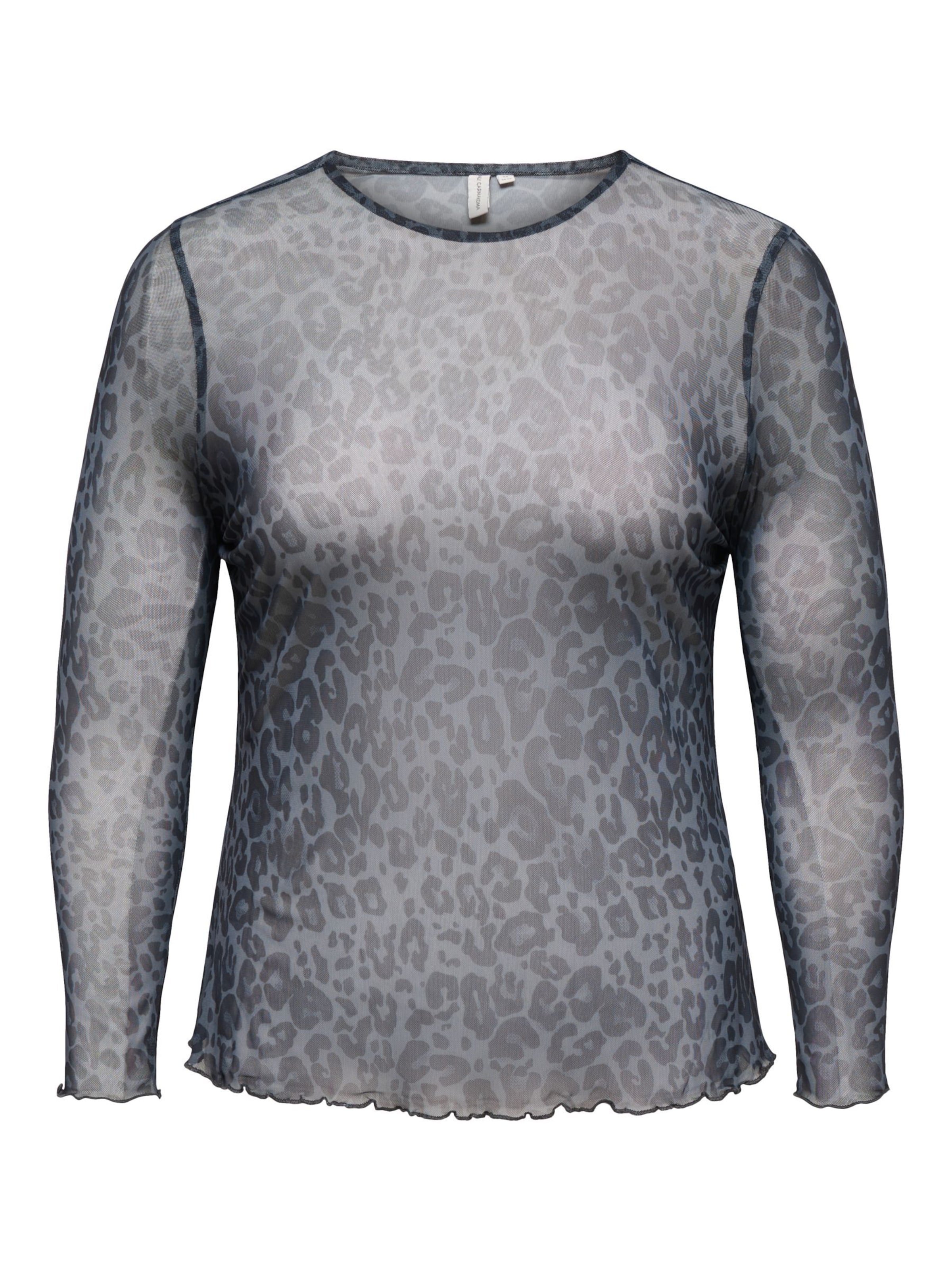 ONLY Carmakoma Shirts 'CARNox' i grå: forside