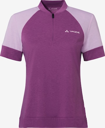 VAUDE Functioneel shirt 'Altissimo' in Lila: voorkant