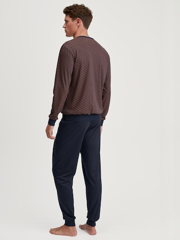 CALIDA Pyjama lang in Blauw