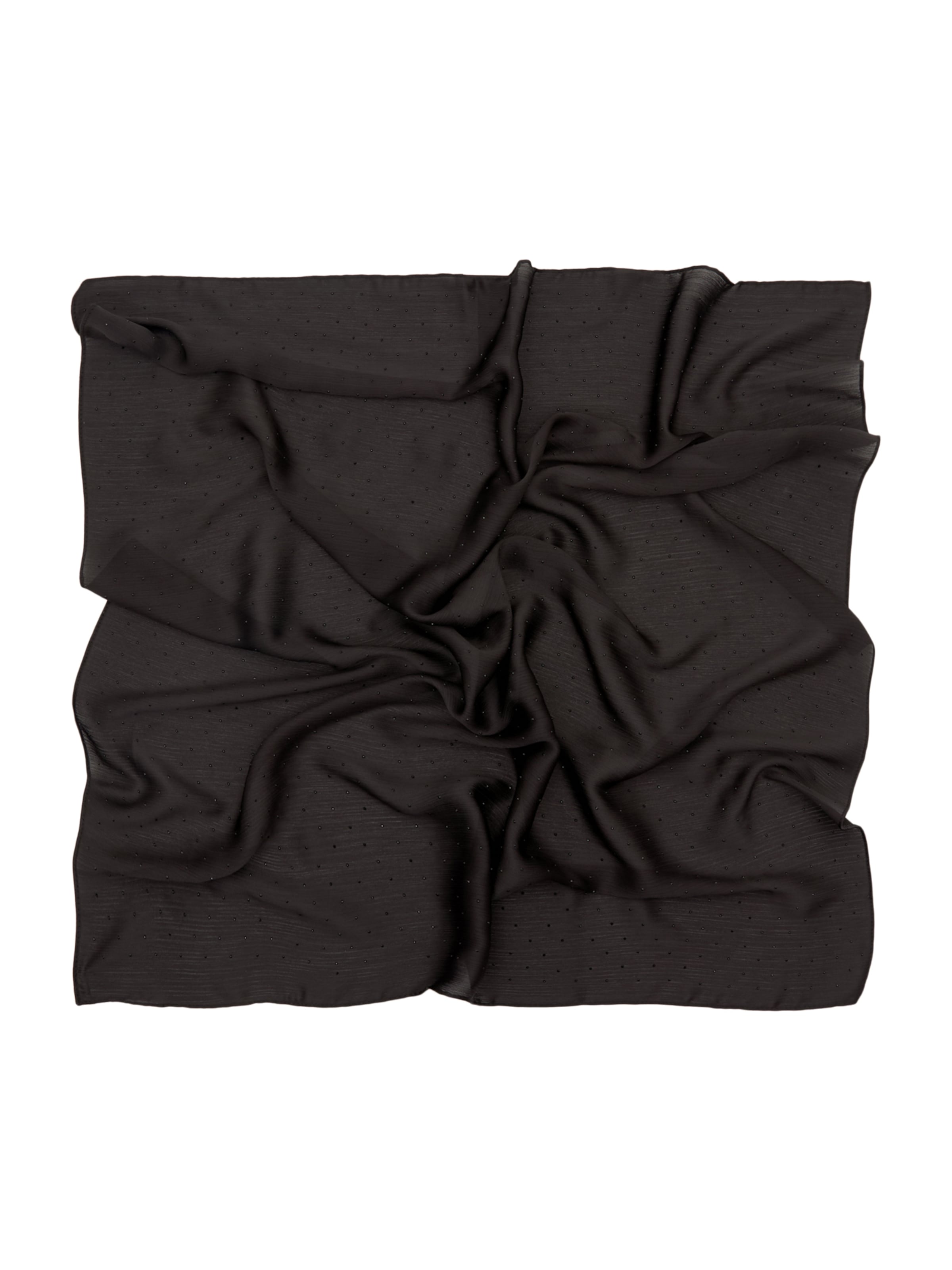 Foulard Pull&Bear en noir : devant