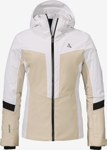 Veste outdoor 'Kanzelwand' Schöffel en blanc : devant