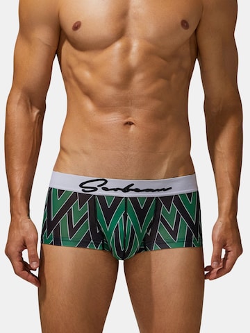SEOBEAN Boxer shorts in Green: front