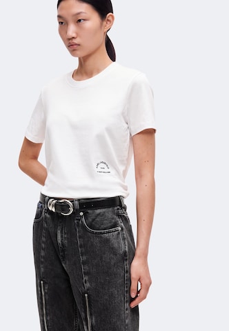 Karl Lagerfeld - Camisa 'Rue St-Guillaume' em branco