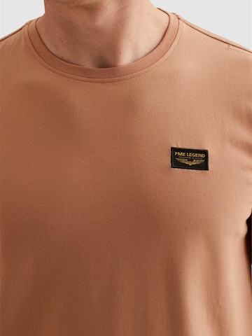 PME Legend T-shirt 'PME LEGEND - American Classic T-shirt' i brun