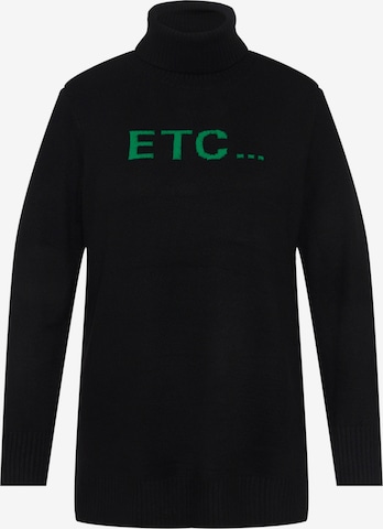 Ulla Popken Sweater in Black: front