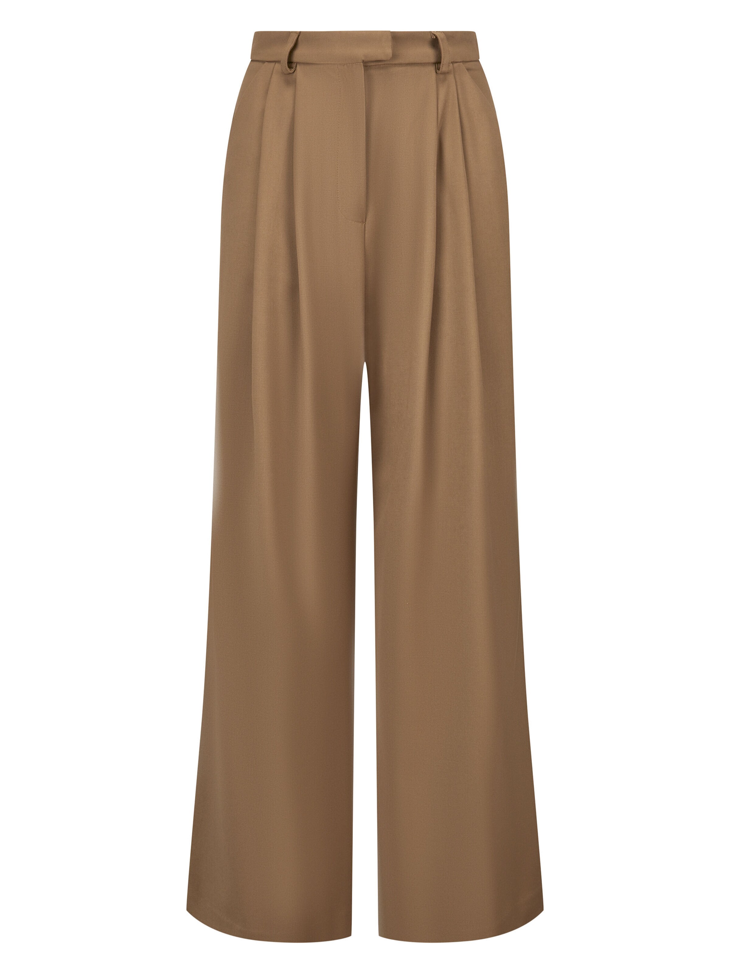 Nicowa Pleat-front trousers 'ROSCIWO' in 34/34 in Camel, Item view
