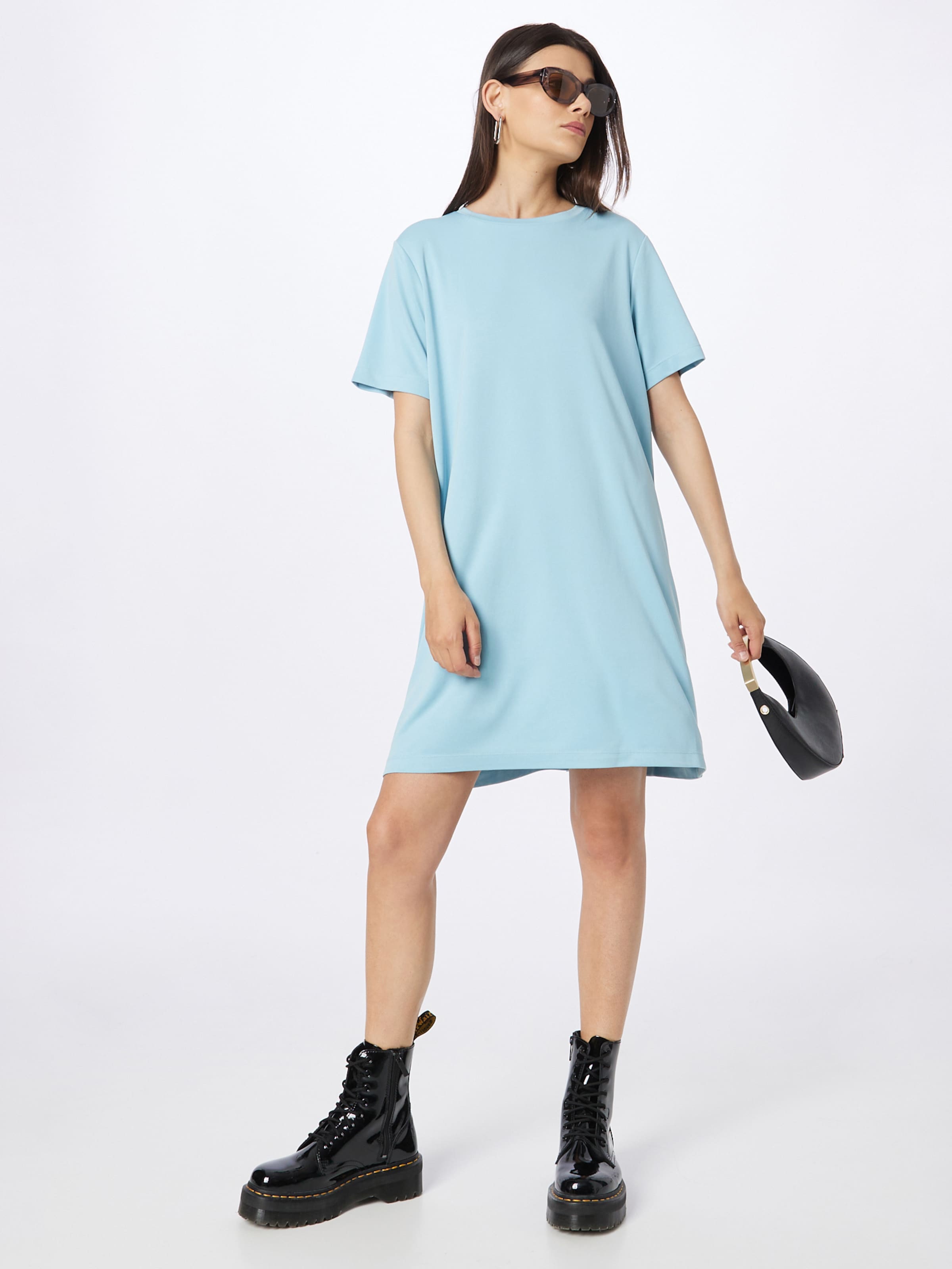 TOM TAILOR DENIM Jurk in Lichtblauw ABOUT YOU