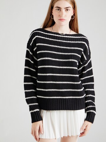 Noisy may Sweater 'NMLIMA' in Black: front