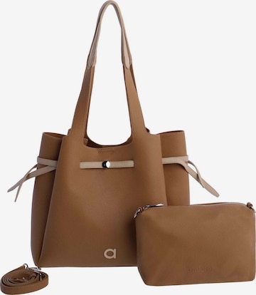 Amichi - Shopper en beige: frente