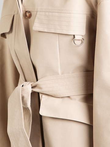 MM by Max Mara Ανοιξιάτικο και φθινοπωρινό παλτό 'RAFIA' σε μπεζ