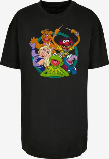 F4NT4STIC T-shirt oversize 'Disney The Muppets Group Circle' en mélange de couleurs / noir, Vue avec produit