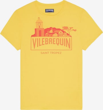 Vilebrequin Shirt in Geel: voorkant