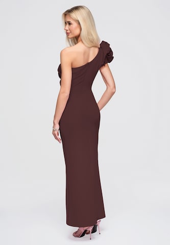 Ombre Evening dress in Brown