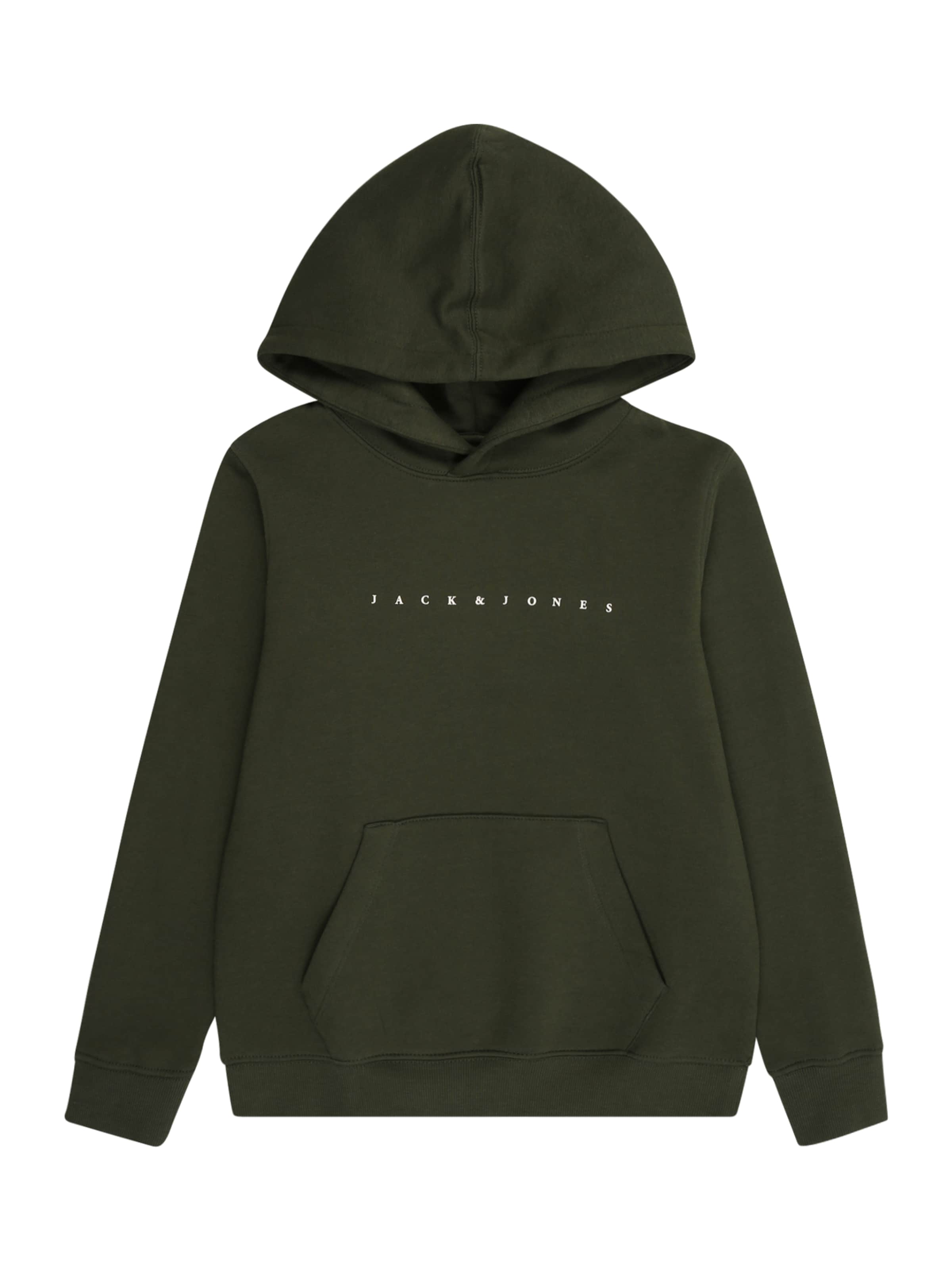 Jack & Jones Junior - Sudadera 'JJEStar' en verde: frente