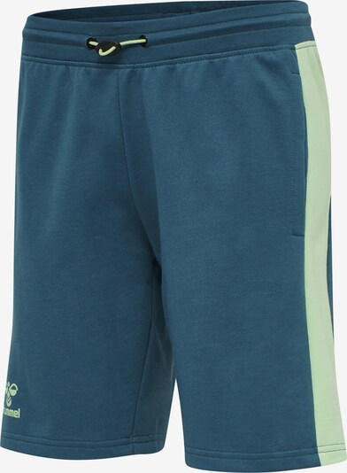 Hummel Shorts in dunkelblau / mint, Produktansicht