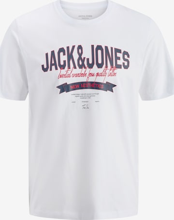 JACK & JONES Футболка в Белый: спереди