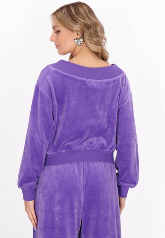 faina Свитшот 'Fashion Look' в Лиловый