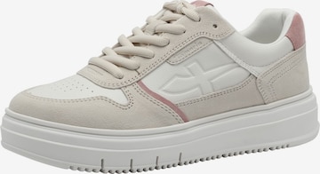 Baskets basses Tamaris en blanc : devant