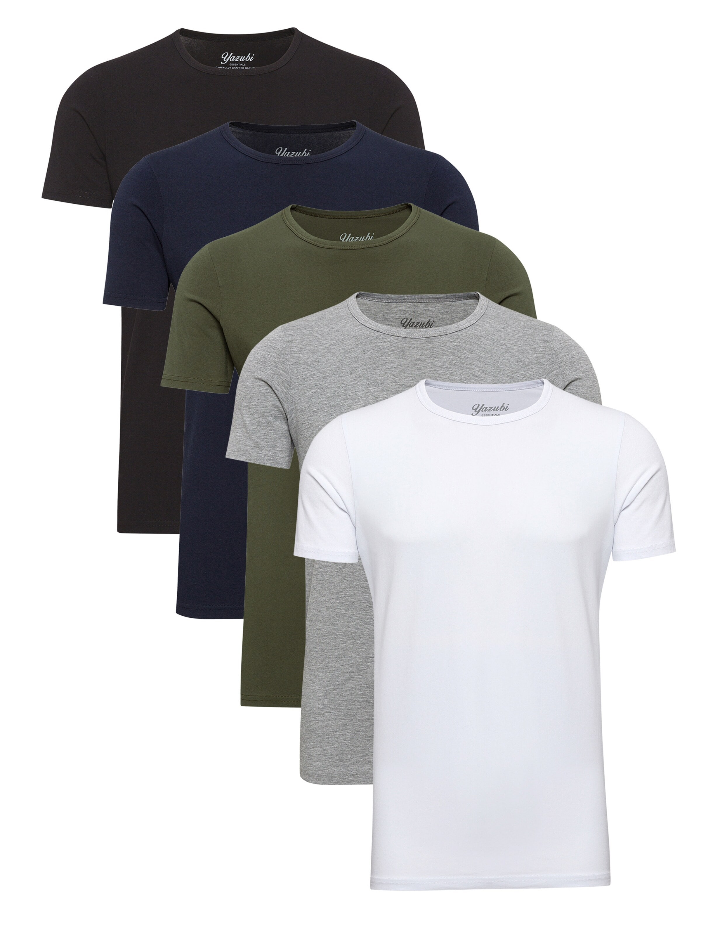 yazubi T-Shirt 'Mythic' in Blau: Vorderseite