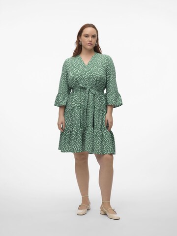 Vero Moda Curve Kleid 'ZERA' in Grün